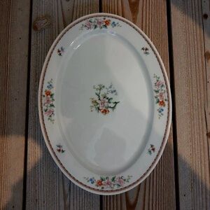 Antique Bavarian Hotel Brock Commissioned 14.5” Platter